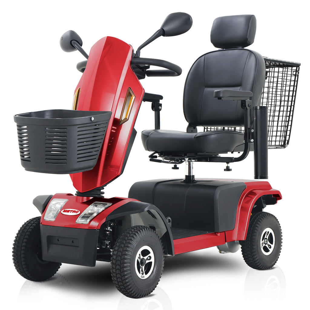 Metro S500 Mobility Scooter - Red | Bike Lover USA | Metro Mobility