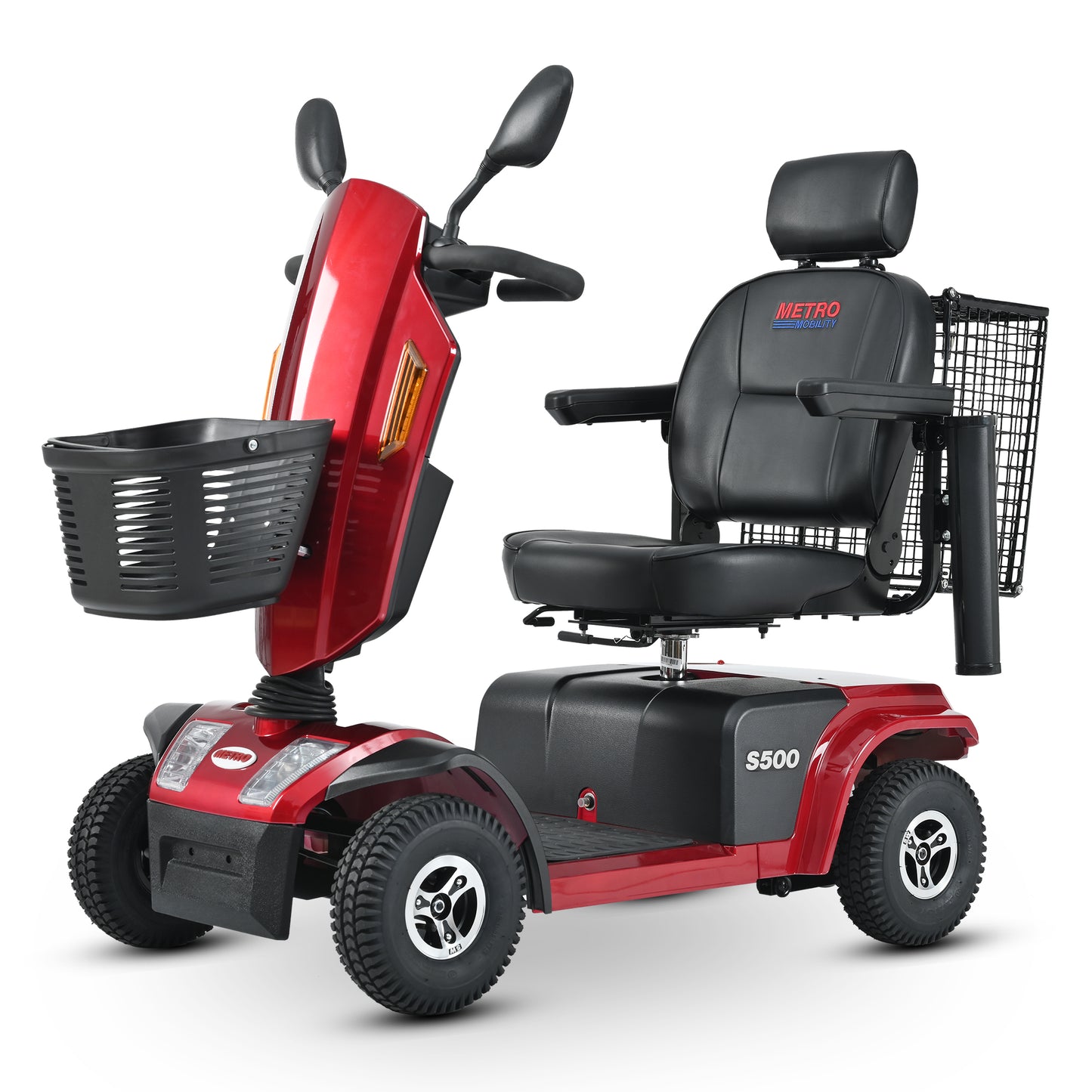 Metro S500 Mobility Scooter - Red | Bike Lover USA | Metro Mobility