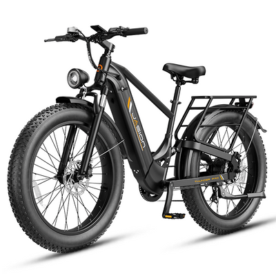 Jasion Thunder Pro Electric Fat Tire Bike – 2000W Peak, 35 MPH, 52V 20Ah Battery, 90-Mile Range