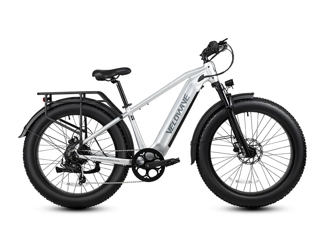 Velowave Ranger 3.0 Up to 28 MPH 750W 48V 15Ah Torque Sensor Fat Tire Electric Bike