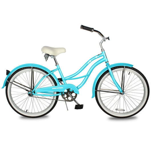 Micargi Tahiti Single Speed 26 Inch Women's Beach Cruiser Bike