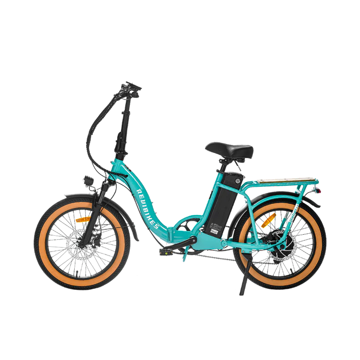 Revi Bikes Rebel .2 Folding Electric Bicycle 750W Motor 28 MPH 48V 15Ah Battery
