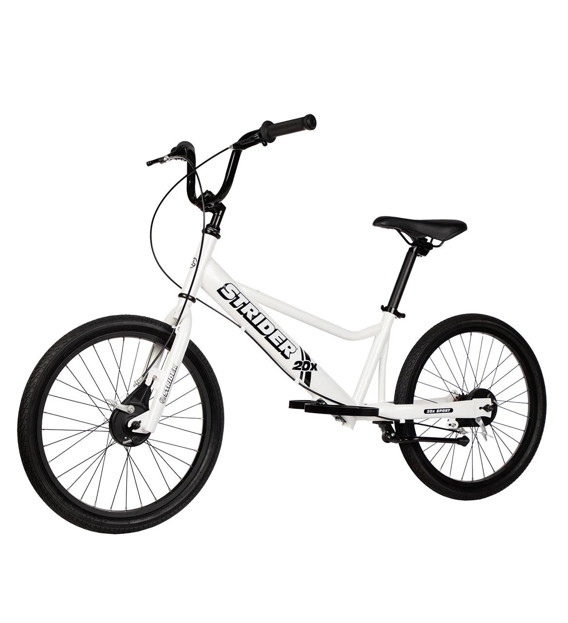 Strider 20x Sport Convertible Balance Bike – 20-Inch Wheels, Steel Frame, Ages 8 to Adult