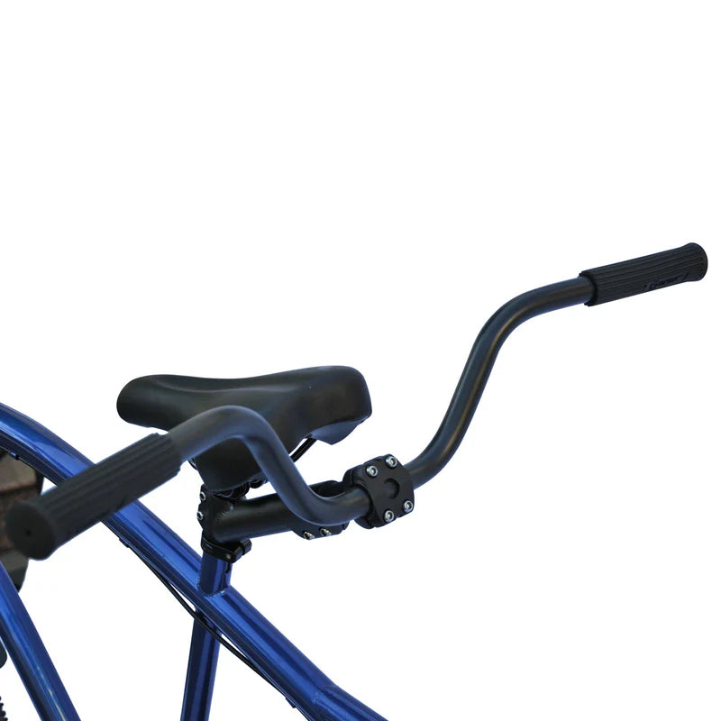 Tracer Aloha 500W Tandem Electric Bike, Up to 25 MPH Top Speed, 48V 17.5Ah Battery, 30–50 Mile Range, 26” Tires, 7-Speed