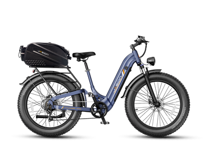 Jasion Thunder Pro ST Electric Fat Tire Bike – 2000W, 35 MPH, 52V 20Ah Battery, 90-Mile Range