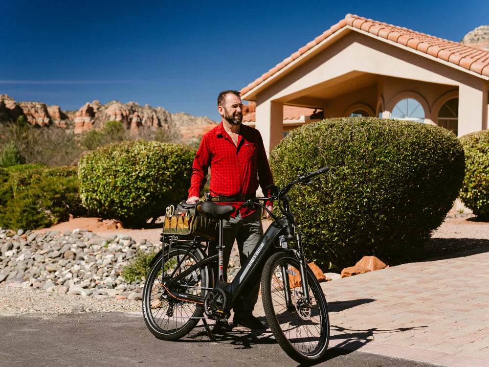 Heybike Hybrid Electric Bike – 750W, 28 MPH, 100-Mile Range
