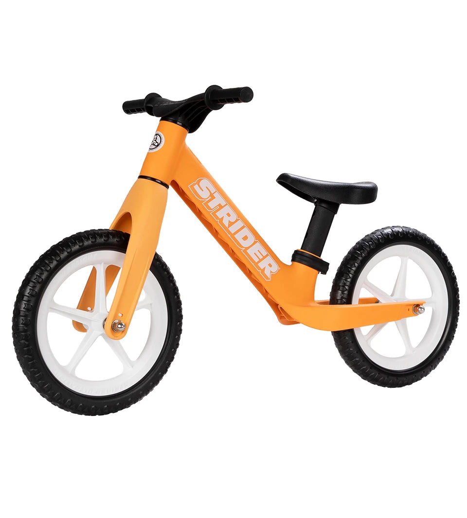 Strider 12 Comp Kids Balance Bike – 12-Inch Wheels, Lightweight Composite Frame, Ages 1–3