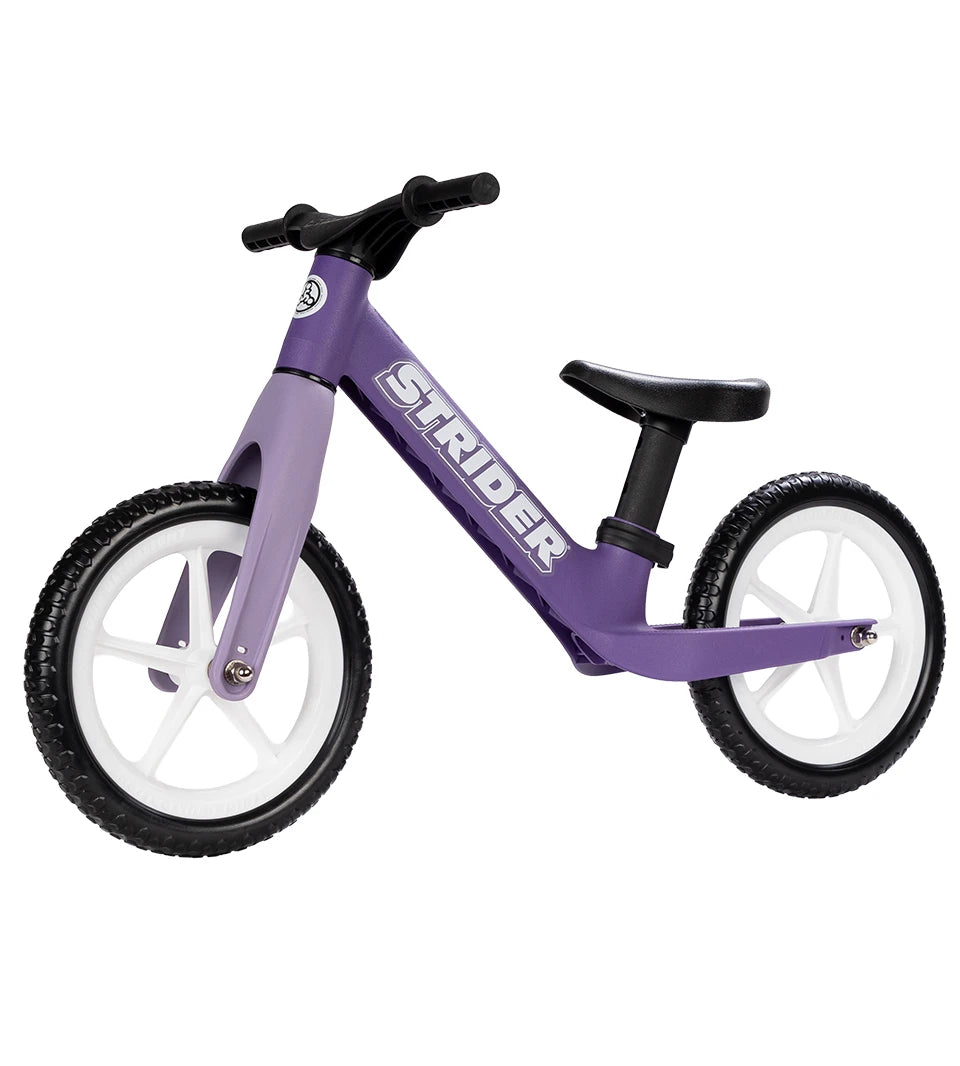 Strider 12 Comp Kids Balance Bike – 12-Inch Wheels, Lightweight Composite Frame, Ages 1–3