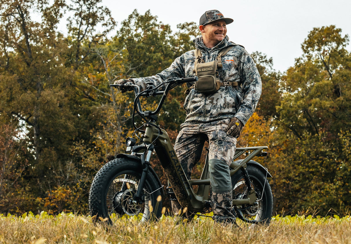 Rambo Revolt AWD Step Thru Up to 25 MPH 1000W 52V 15Ah All-Wheel Drive Electric Bike