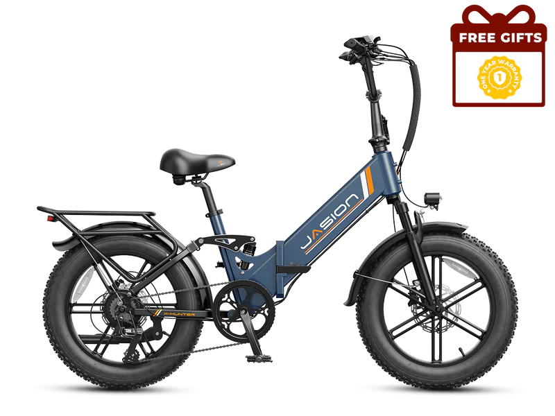 X-Hunter ST All-Terrain Folding Electric Bike 750W Motor 28 mph 48V 13Ah Battery