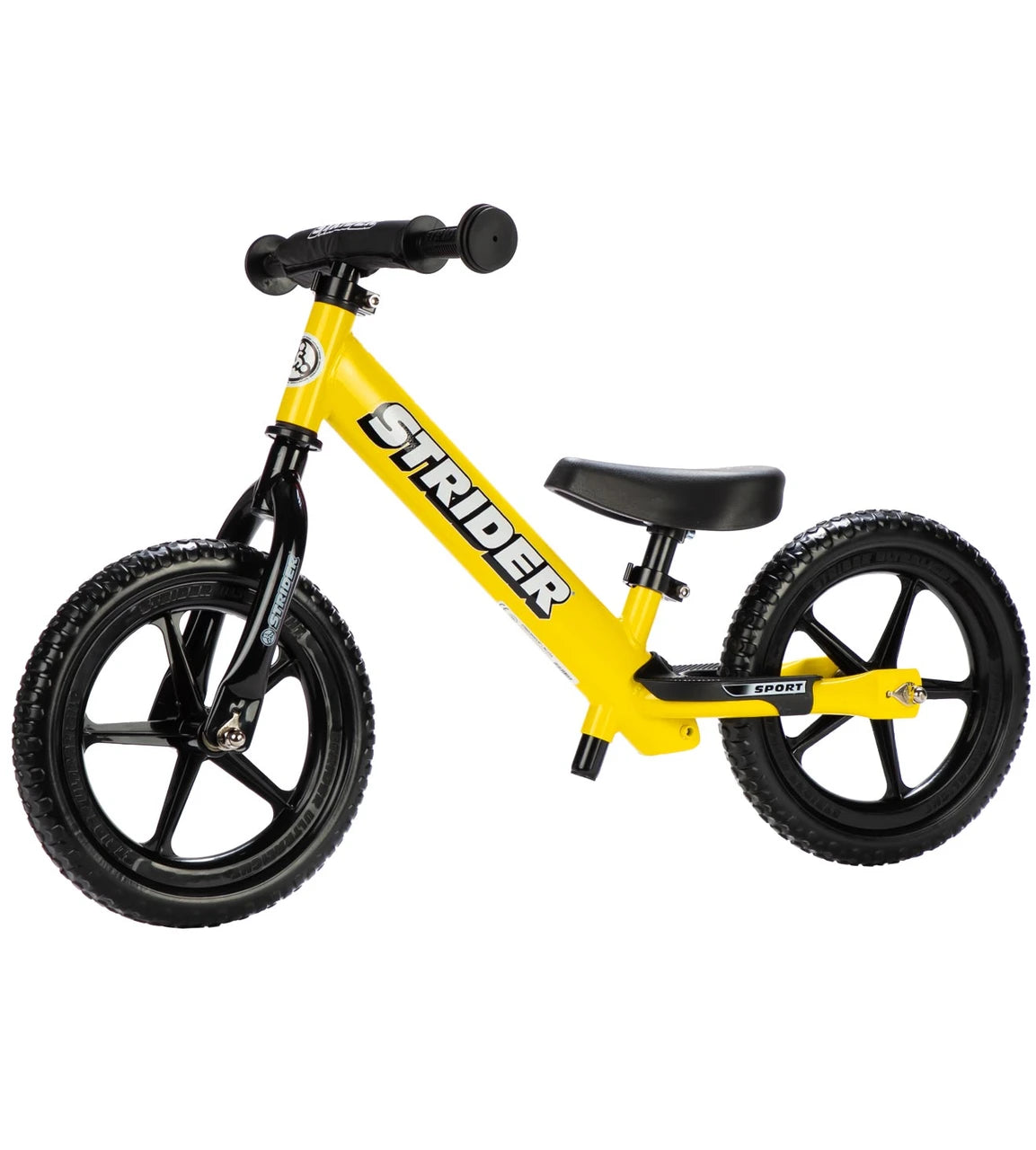 Strider 12 Sport Kids Balance Bike – 12-Inch Flat-Free Tires, Steel Frame, Ages 1–4