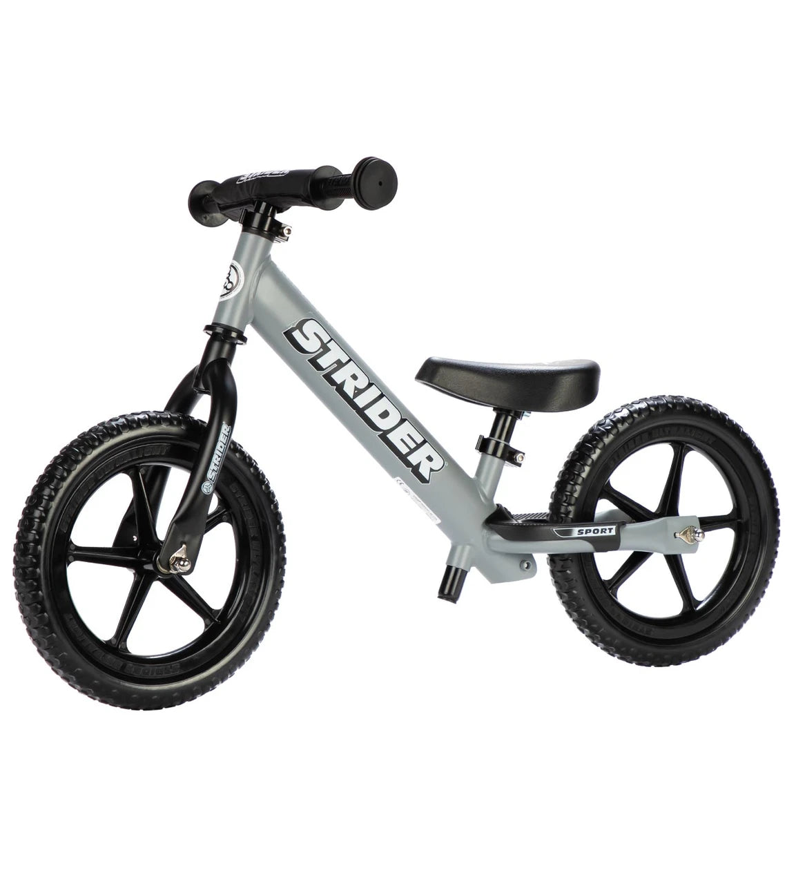 Strider 12 Sport Kids Balance Bike – 12-Inch Flat-Free Tires, Steel Frame, Ages 1–4