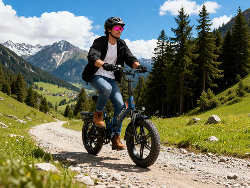 X-Hunter ST All-Terrain Folding Electric Bike 750W Motor 28 mph 48V 13Ah Battery