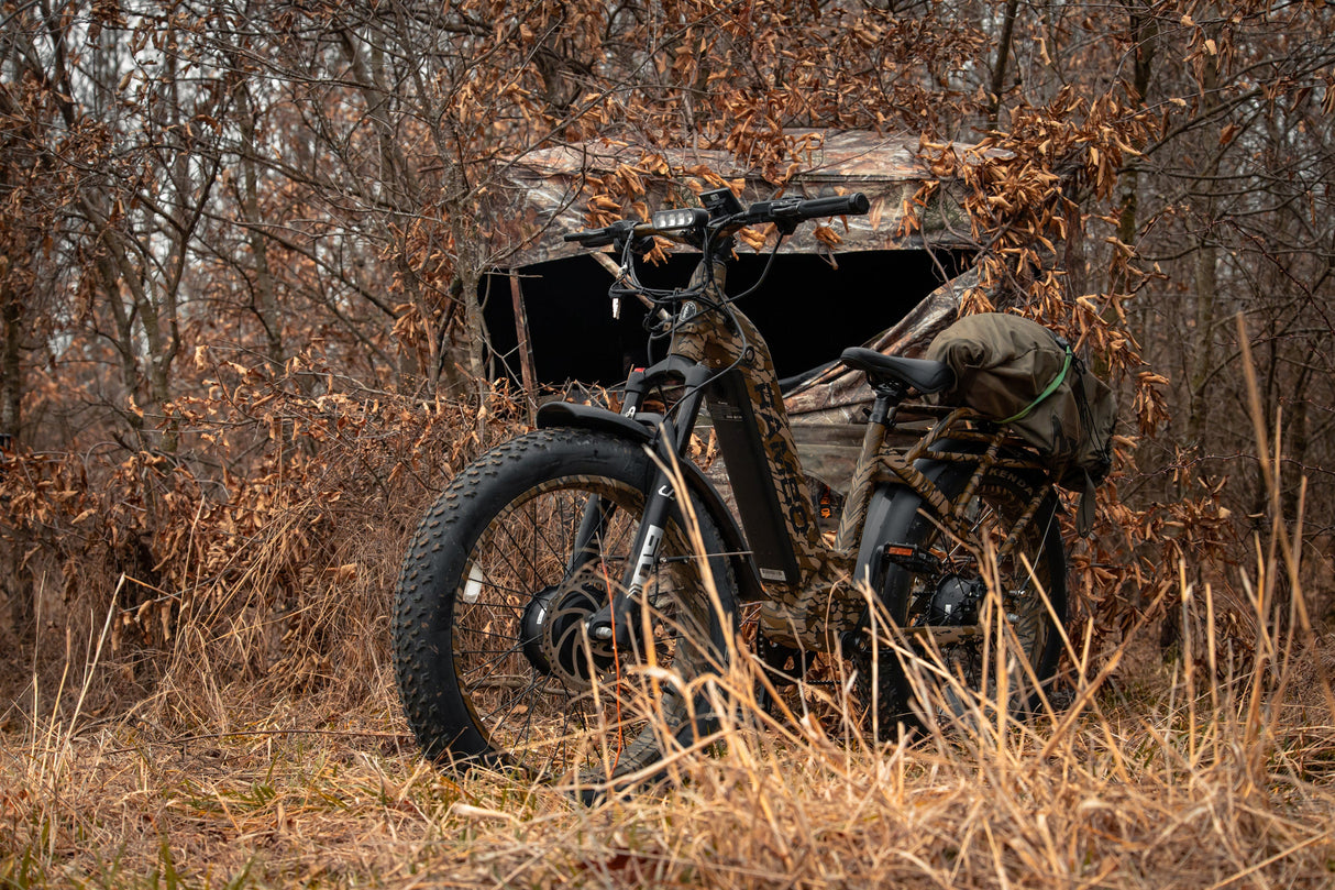 Rambo Krusader 3.0 All-Wheel Drive Up to 28 MPH Dual 500W 48V 15Ah Electric Hunting Bike