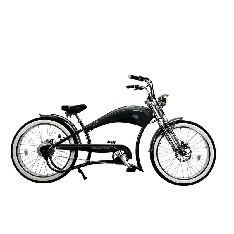 Tracer Twenty5 DS 500W 26" Dual Springer Cruiser E-Bike, 48V 17.5Ah Battery, 30–50 Mile Range, 26” Fat Tires, Top Speed - Up to 25 MPH