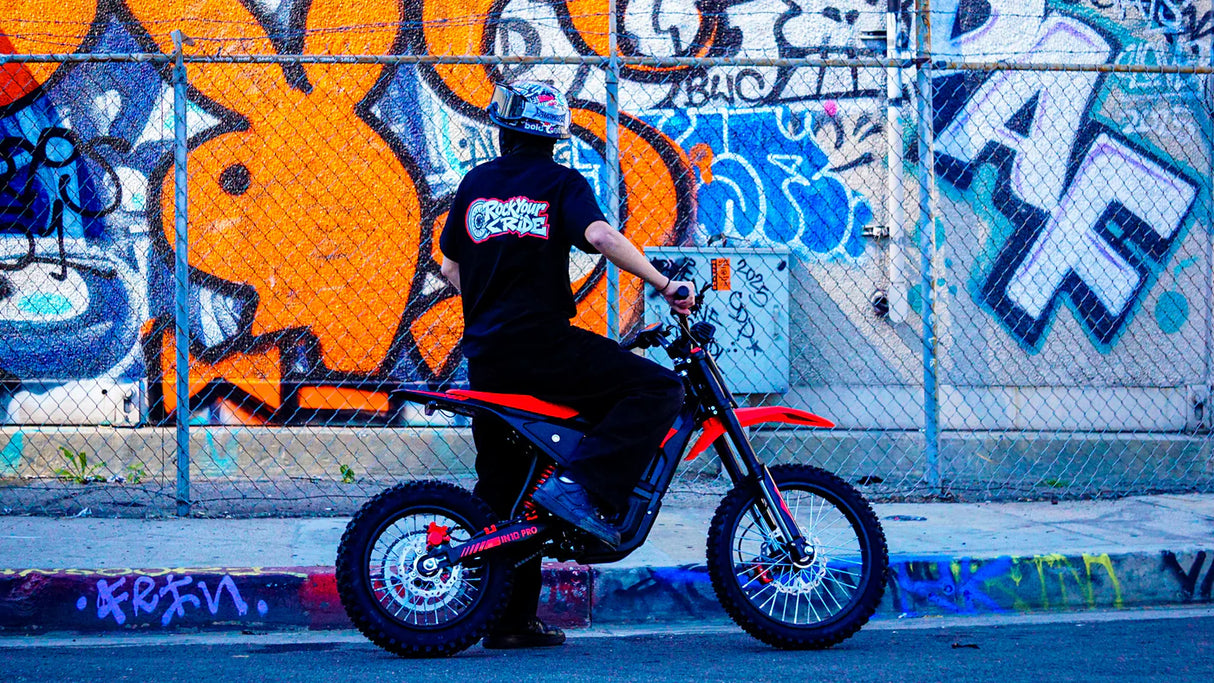 Yozma IN 10 Pro Electric Dirt Bike 5500W Peak 60V 27A, Max Speed - 50 MPH