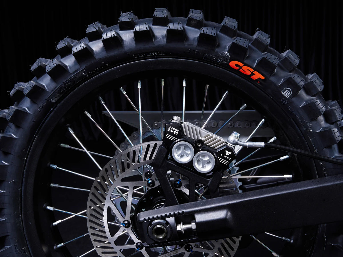 Y‑VOLT Surge V Electric Dirt Bike – 35kW Peak Motor, 97.2V 45Ah Battery, Up to 68 MPH