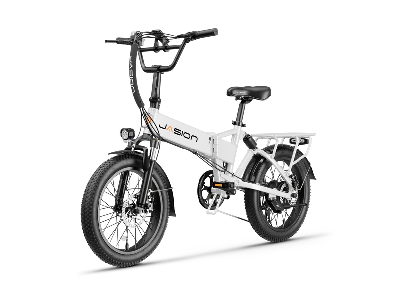 Jasion EB7 2.0 Road Trip Folding Electric Bike 850W Motor 28 mph 48V 10Ah Battery