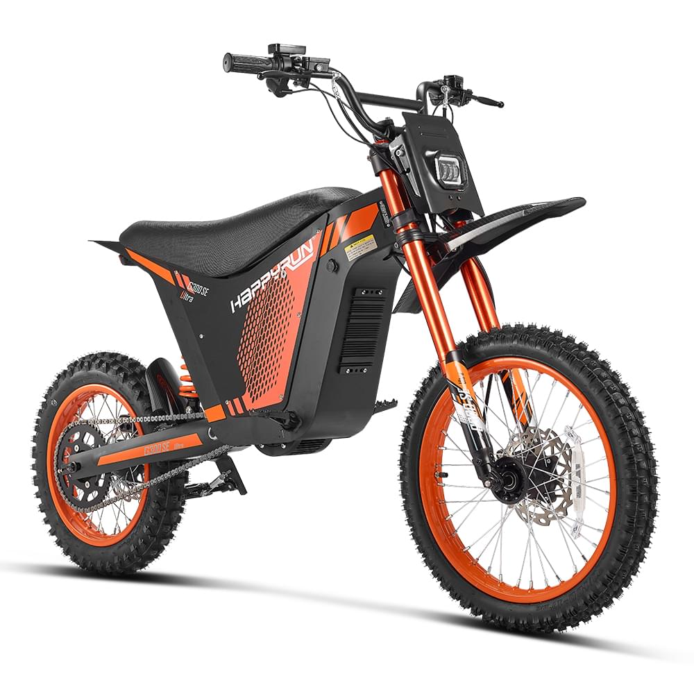 HappyRun G300 SE Ultra Electric Dirt Bike – 6000W, 44 MPH, 65-Mile Range