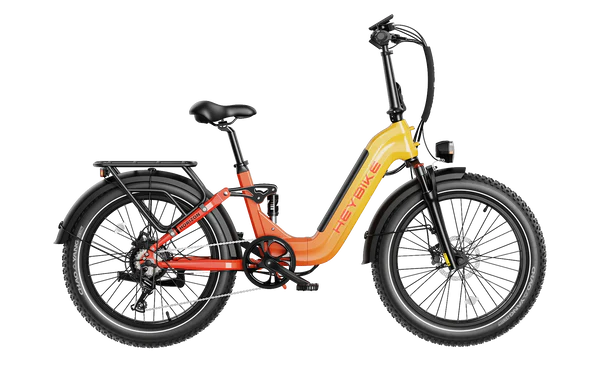 Heybike Horizon Folding Electric Bicycle 1400W Peak Motor 28 mph 692Wh Battery