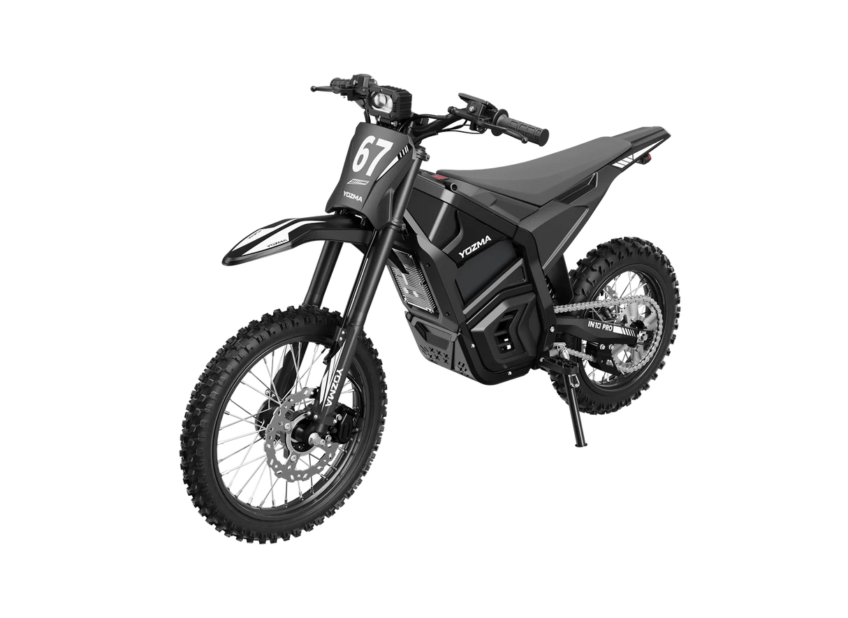 Yozma IN 10 Pro Electric Dirt Bike 5500W Peak 60V 27A, Max Speed - 50 MPH