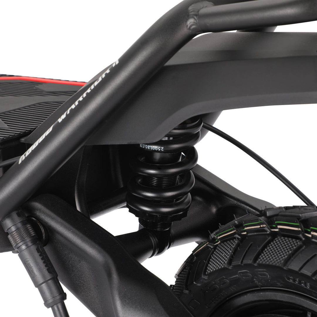Kaabo Warrior 11 Max Electric Scooter – 50 MPH, Dual 1500W Motors, 60V 36Ah Battery
