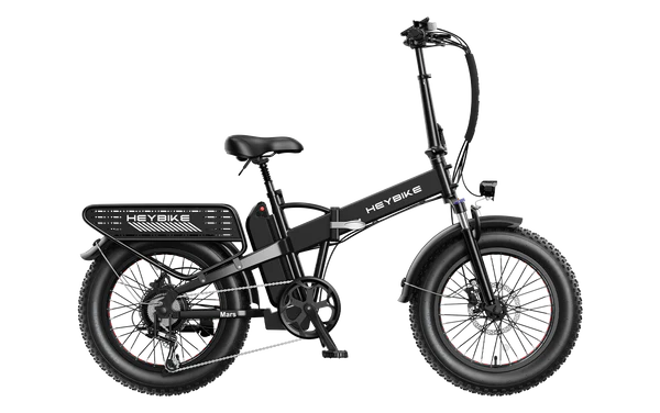 Heybike Mars 2.0 Folding Electric Bicycle 1000W Motor 28 mph 600Wh Battery