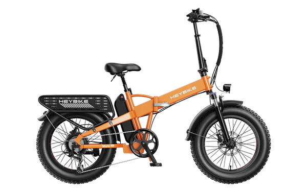 Heybike Mars 2.0 Folding Electric Bicycle 1000W Motor 28 mph 600Wh Battery