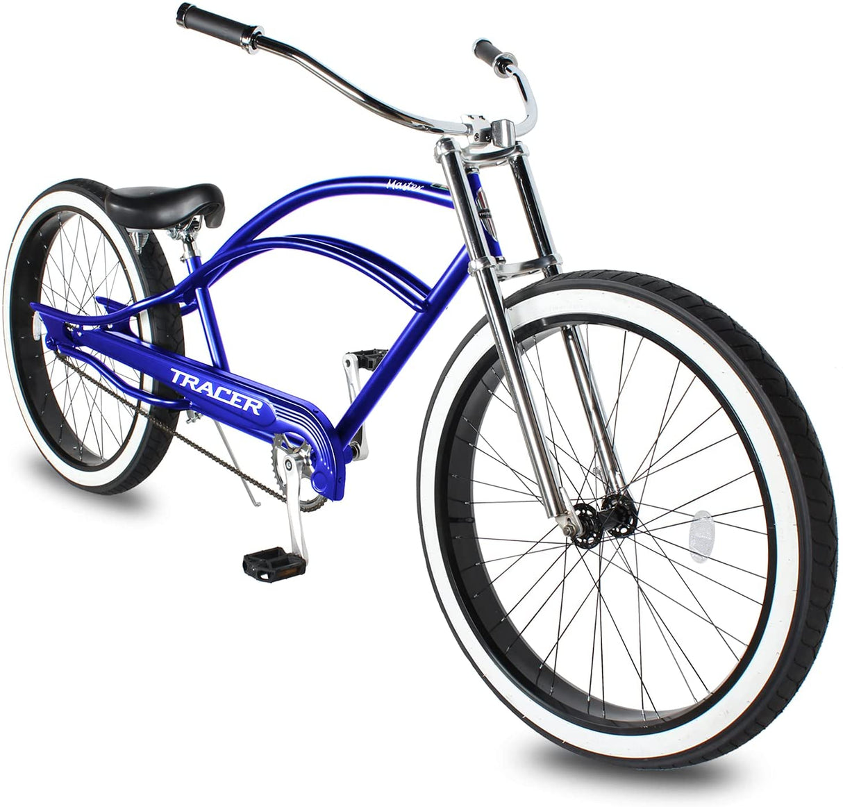 Tracer Master 29" Chopper Stretch Beach Cruiser Fat Tire Bike Single-Speed