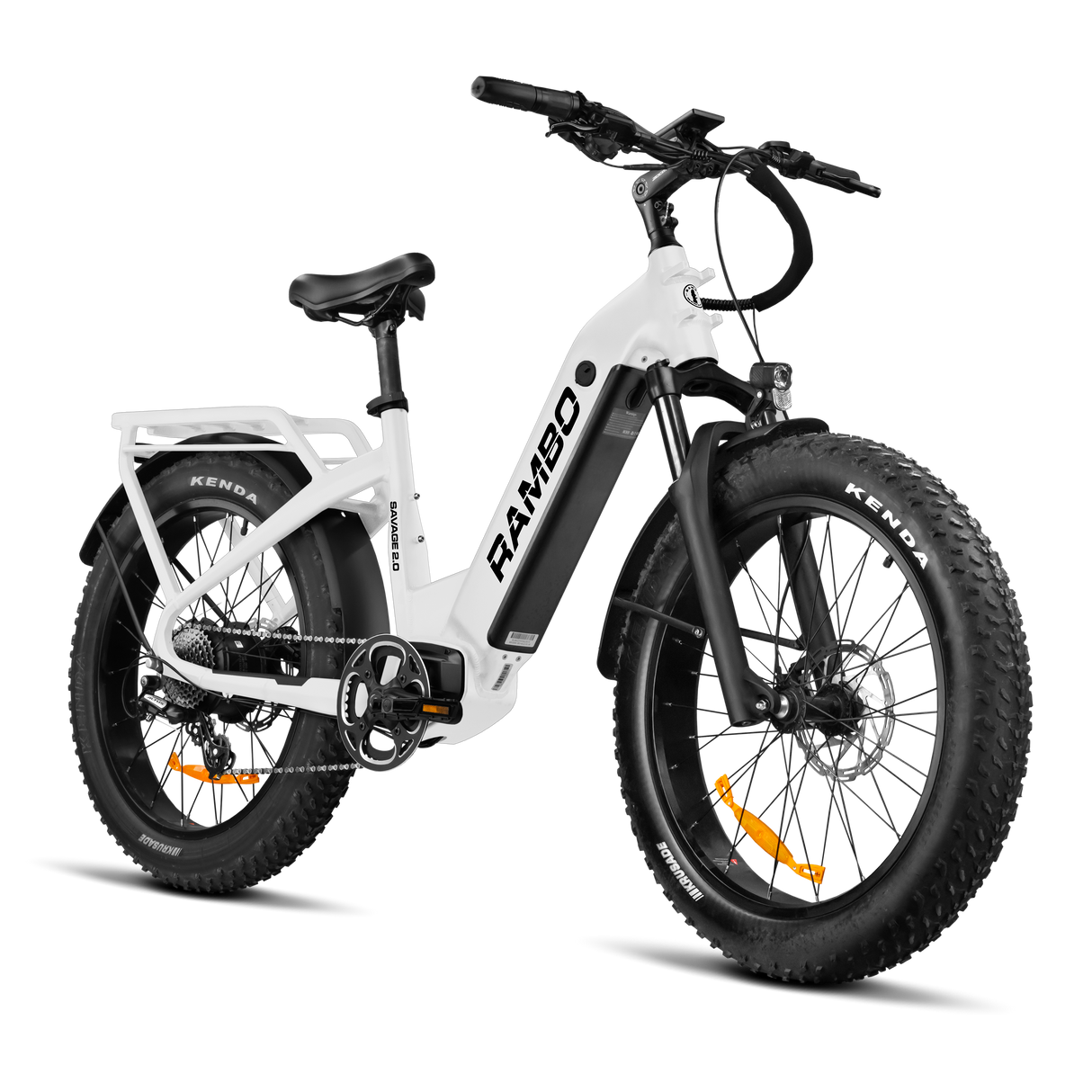 Rambo Savage 2.0 Up to 30 MPH 750W–1000W 48V 15Ah/20Ah Hub Drive Electric Hunting Bike