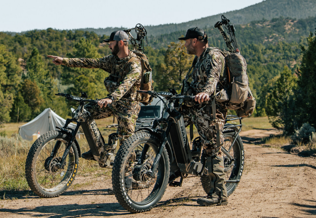 Rambo Hellcat 2.0 FS All-Wheel Drive Up to 32 MPH Dual 1000W 48V 20Ah Electric Hunting Bike