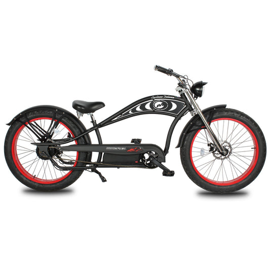 Micargi Cyclone 500W 26" Electric Fat Tire Cruiser 48V 11.6Ah Top Speed 20MPH
