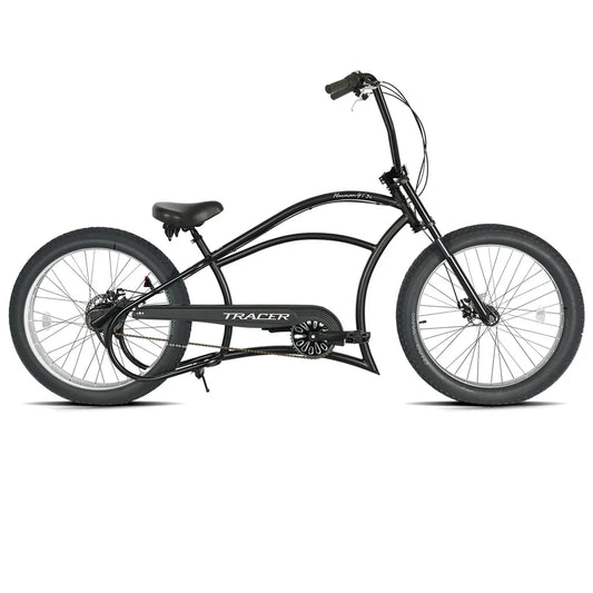 Tracer Harman 3i 26'' Vintage Internal 3-Speed Chopper Stretch Fat Tire Bike