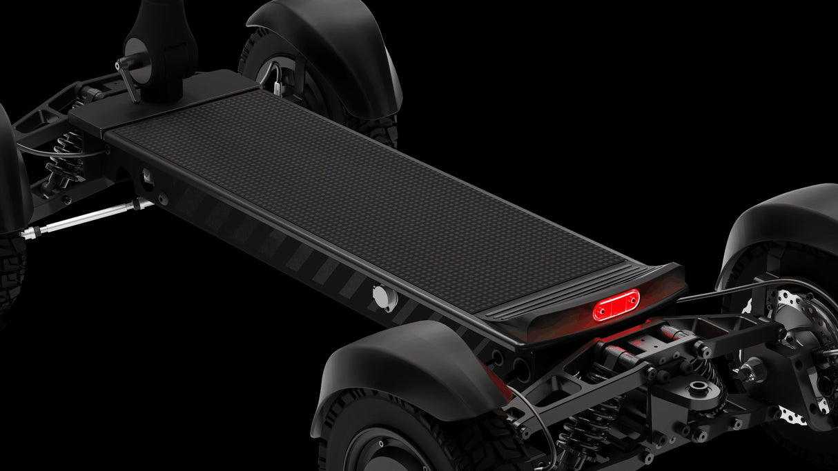 CycleBoard X-QUAD 4-Wheel Electric Scooter, Dual 1500W Motors (3000W Peak), 27 mph Top Speed, 60V 30Ah Battery, Up to 50-Mile Range