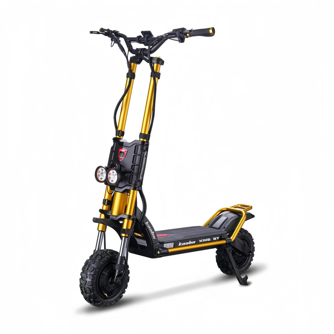 Kaabo King GT Pro Electric Scooter – 62 MPH, Dual 2000W Motors, 72V 35Ah Battery