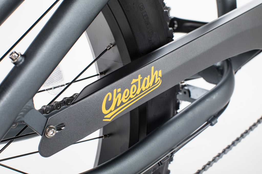 Cheetah Cafe Racer Bike | REVIBIKES™ Electric Bikes | Super Cheetah Electric Bike | Cafe Racer Bike | Cheetah Bike | Cafe Racer Bike | Chain Guard | Bike Lovers USA