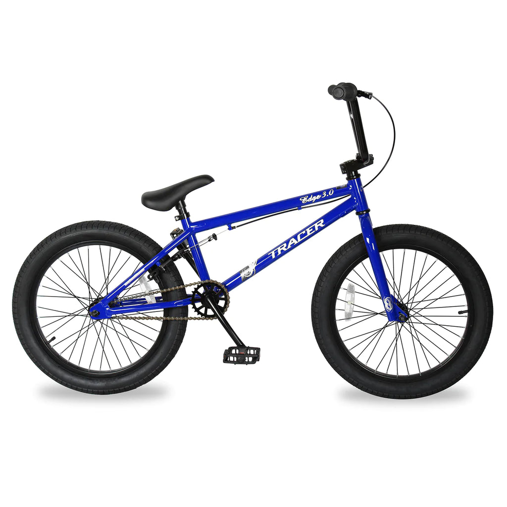 Tracer Edge Freestyle BMX Bike - Blue | BMX Bike | Freestyle BMX | Freestyle Bike | BMX Bikes | Kid's BMX Bikes | Bike Lover USA