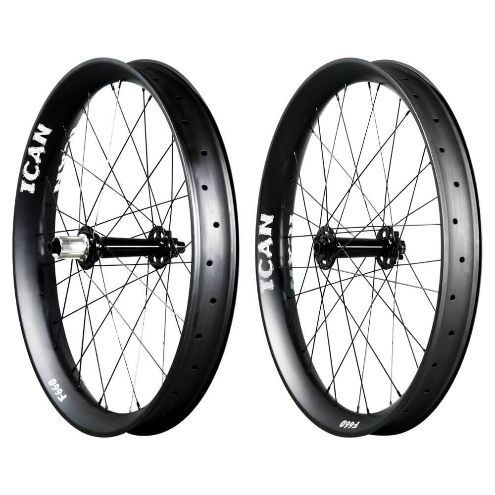 26er 65C Fat Bike Wheels F660 – Bike Lovers USA