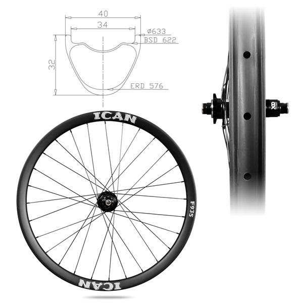 Enduro F935E - Wheels