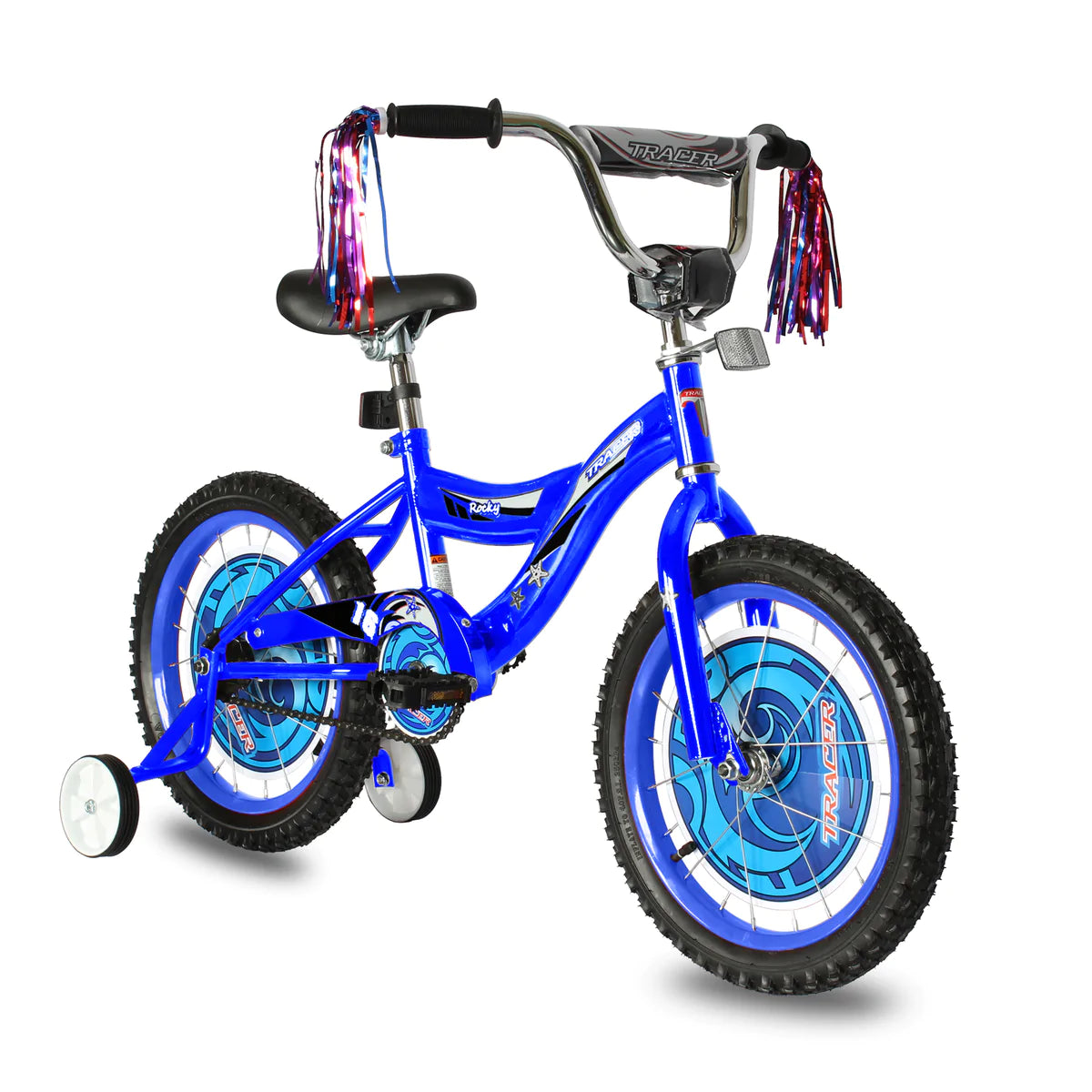 Tracer Rocky 16 Inch Kids Bike - Blue | Kids Bike | Logan | Kid's BMX Bikes | Freestyle BMX Bikes | BMX Bike | Tracer Bike | Bike Lover USA