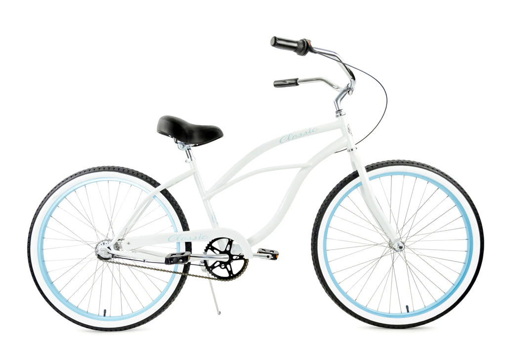 Golden Cycles - Classic Wm-3s - White