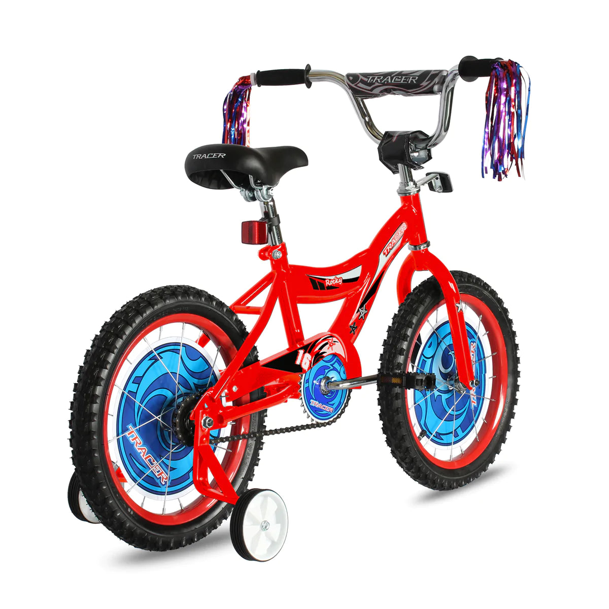 Tracer Rocky 16 Inch Kids Bike - Red | Kids Bike | Logan | Kid's BMX Bikes | Freestyle BMX Bikes | BMX Bike | Tracer Bike | Bike Lover USA