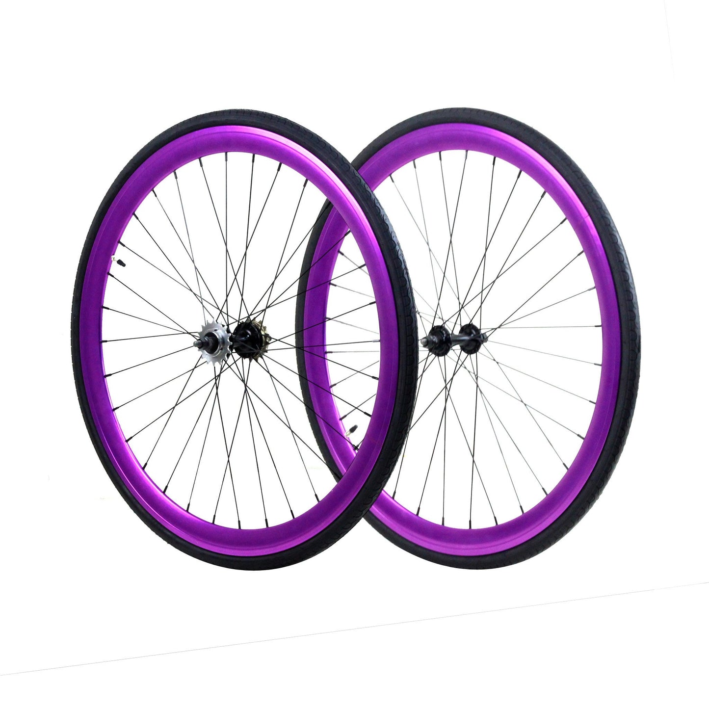 ISD - 45mm Wheelset - Purple Anodized