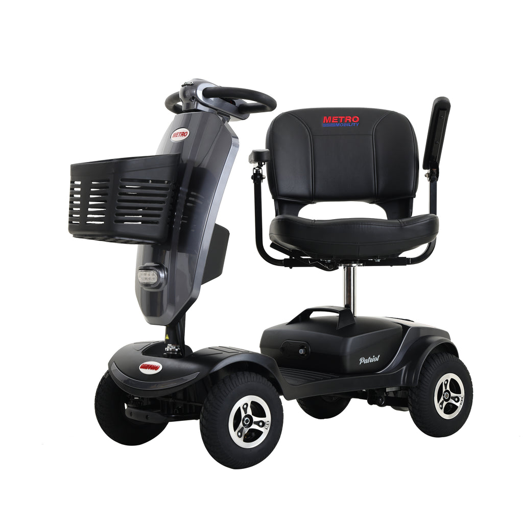 Metro Patriot Mobility Scooter - Metallic Grey