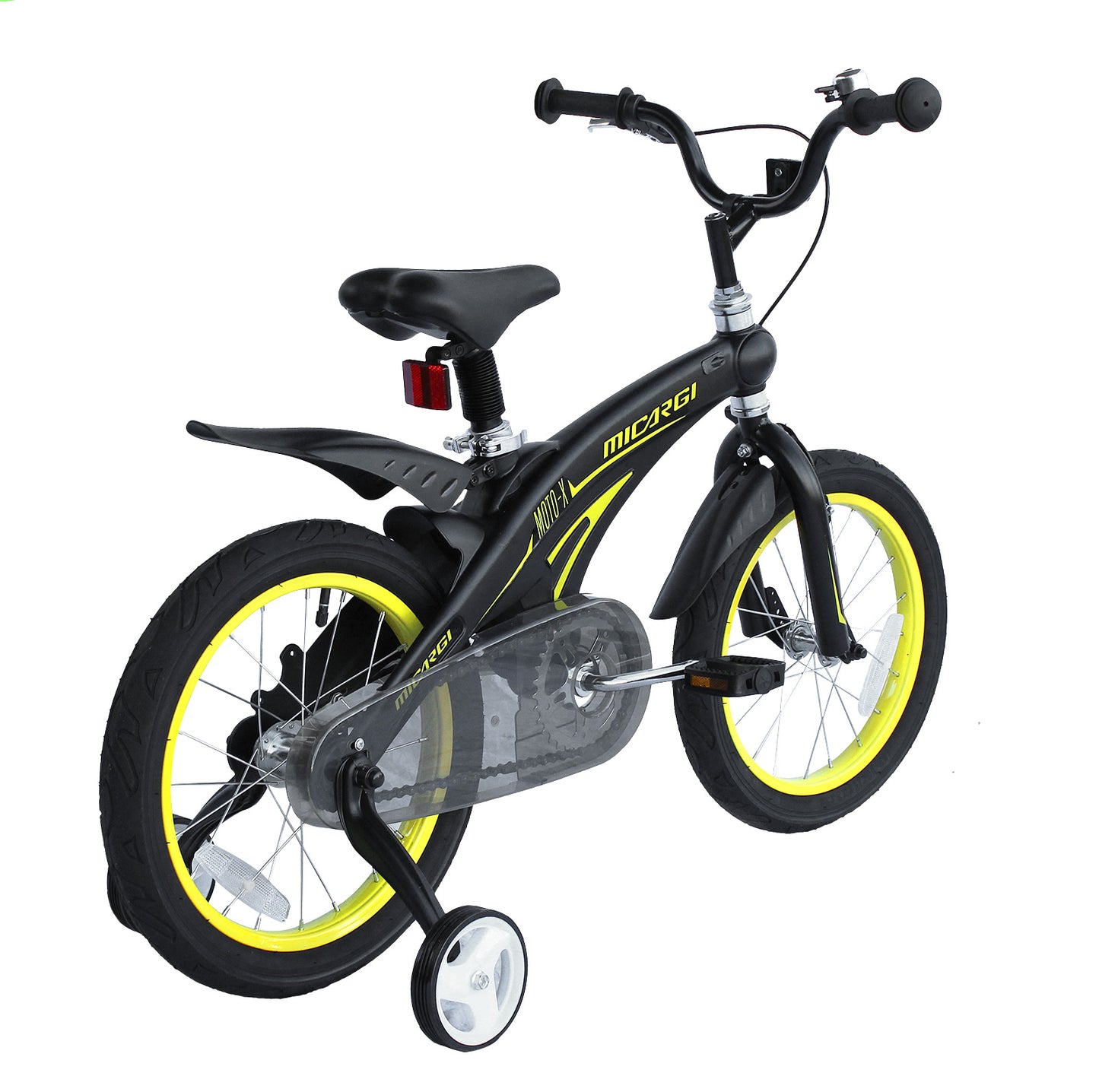 Micargi Moto-X 16" Magnesium Alloy Frame Front Brake, Coaster Brake - Matte Black
