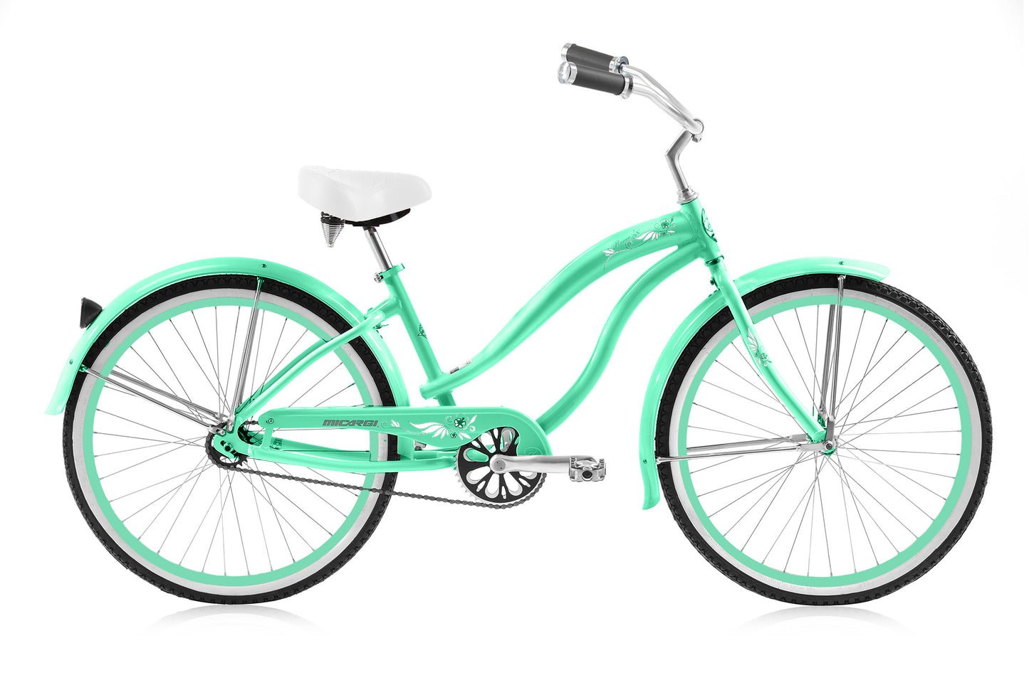 Micargi Rover LX-24 24" AlloyLarge Mono Tube Bike | Cruiser Bike | Bike Lover USA