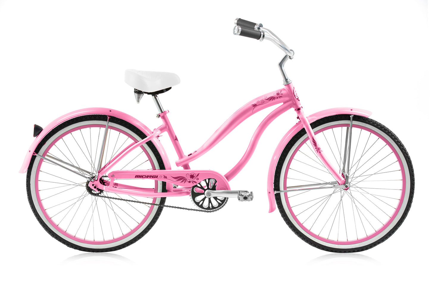 Micargi Rover LX-24 24" AlloyLarge Mono Tube Bike | Cruiser Bike | Bike Lover USA