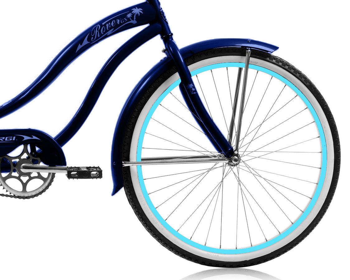 Micargi 26" Large Mono Tube Cruiser w/ Coaster Brake - Dark Blue