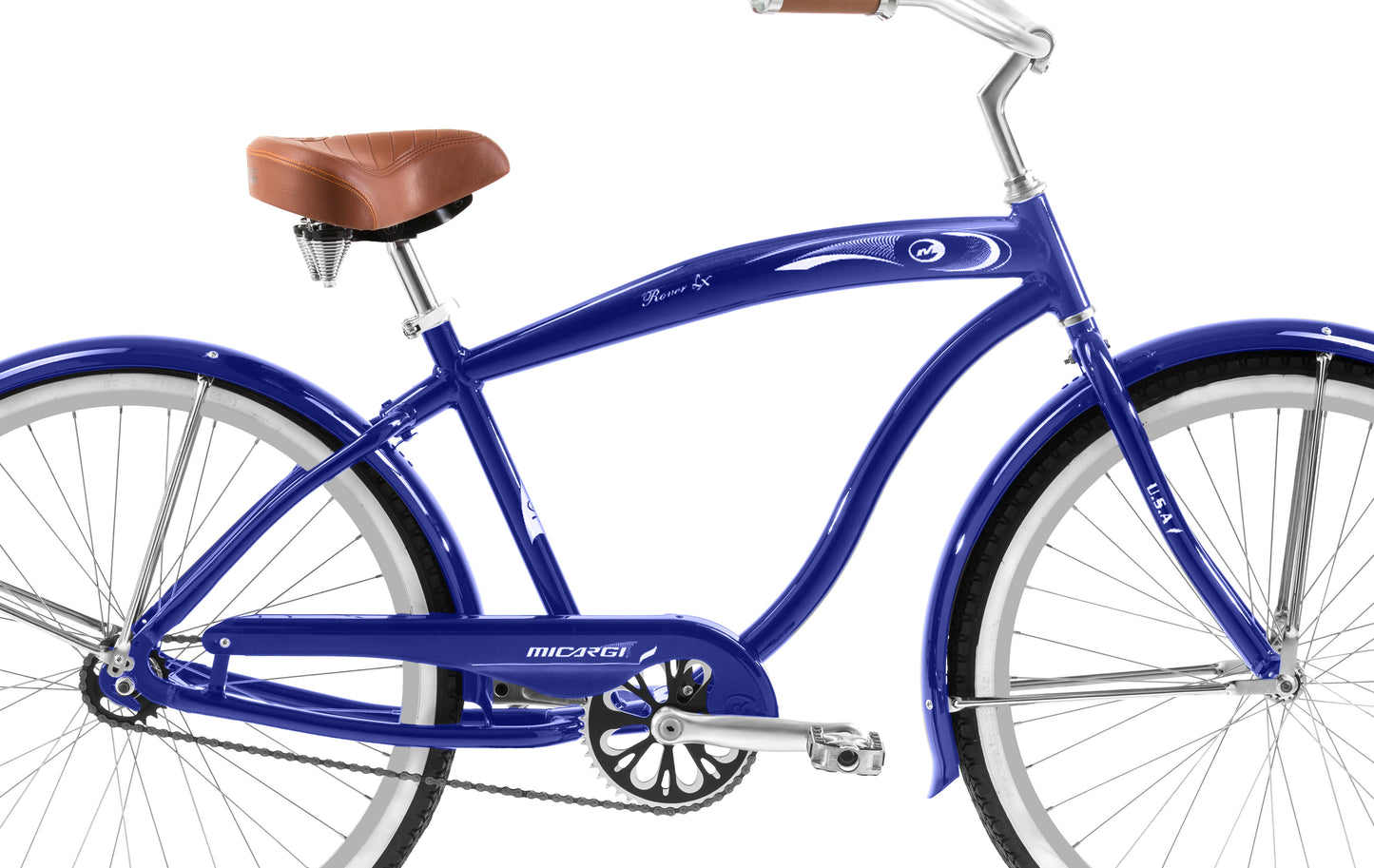 Micargi Rover LX 26" Alloy Large Mono Tube Cruiser Bike | Bike Lover USA