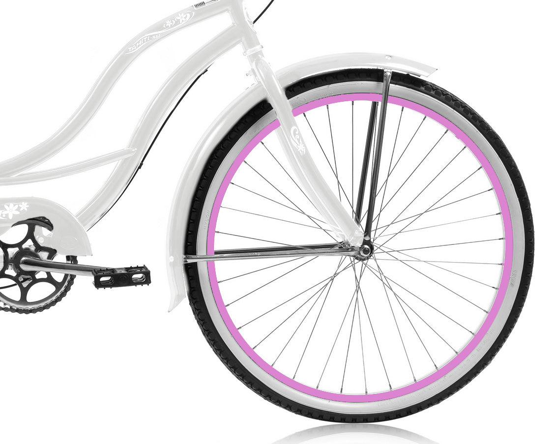 Micargi 26" Cantilever Steel Frame Cruiser w/ Shimano NEXUS INTER 3-Speed Coaster Brake - White